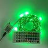 Fita de LED RGB Ambiente em Estoque 40 Teclas 5050 Bluetooth App Música Padrão EUA 30m Autoadesiva Fita de LED para E-commerce