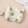 Almohada de Confort para Bebé en Forma de U, Clase A, Almohada de Gasa de Algodón para Recién Nacidos, Absorbente de Sudor y Transpirable, Adecuada para Todas las Estaciones, Almohada para Bebé de 0 a 6 Meses