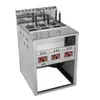 Olla Eléctrica Vertical para Fideos de 6 Agujeros con Piscina de Sopa 1 Minuto 1 Piscina de Sopa 2 Minutos 1 Piscina de Sopa Brochetas Picantes para Hot Pot