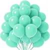 Balões de Aniversário Amazon 10 polegadas Conjunto de Balões de Cor Sólida Balões para Decoração de Feriado Balões Metálicos Foscos Maca