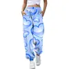 Nuevos Pantalones Deportivos Jogger Impresos en 3D para Mujer Transfronterizos con Diseños de Corazón y Rosas, Pantalones Deportivos Casuales para Mamás, Holgados y Modernos