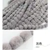 Pompones de Imitación de Piel de Conejo al por Mayor para Textiles del Hogar, Accesorios para Cortinas, Decoración del Hogar, Hanfu, Encaje Estilo Calabaza y Bordes Esponjosos
