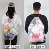 Bolsas transparentes personalizables con cordón y logo, plástico PE a prueba de polvo, adecuadas para eventos de maratón, deportes y como bolsas de regalo
