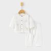 Traje de Casa Delgado para Bebé Recién Nacido Algodón Fantasía Ultrafino Verano Pantalones Holgados para Niños Aire Acondicionado para Bebé