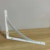Soporte de Trípode Soporte Almacenamiento Montado en Pared Partición de Carga Estante Fijo en Ángulo Recto Soporte de Arrastre de Hierro