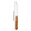 Juego de Cubiertos de Acero Inoxidable Transfronterizo, Tenedor y Cuchara, Mango de Madera, Vajilla Occidental para el Hogar, Hotel, Cuchillo y Tenedor para Filete, Tenedor de Cuchara para Postre