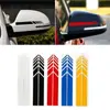 Comercio exterior al por mayor par de pegatinas para espejo retrovisor de coche pegatinas de rayas para coche par de pegatinas para espejo retrovisor se pueden personalizar