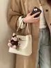 Bolso Cubo Cesta de Verduras de Diseño Exclusivo para Mujer, Estilo Nuevo para el Trabajo y los Viajes Diarios, Bolso de Mano de Moda con Hebilla de Cierre, Bolso de Hombro y Cruzado