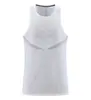 Colete de secagem rápida para homens, adequado para corrida, treino, esportes e fitness no verão, feito de seda gelada, secagem rápida, absorvente de suor, top sem mangas, regata de basquete, camiseta