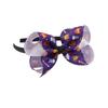 Nueva Diadema Explosiones Transfronterizas Halloween Accesorios para el Cabello Horquilla de Lazo para Niños Tela Halloween Diadema de Calabaza