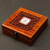 Caja de madera caja de pulsera caja de cuentas caja de pulsera caja de pulsera empaque de sándalo e incienso caja de empaque de jade al por mayor
