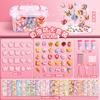 Creme Gel Goo Cartão Adesivo Big Set Menina Handmade diy Brinquedo Material Goo Placa de Cartão Conjunto Completo Jardim de Infância Adesivo