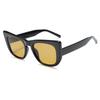 Nuevas Gafas de Sol Clásicas de Moda con Montura Gruesa Ojo de Gato Ins Retro para Exterior, Sombra Urbana, Gafas de Sol con Protección UV