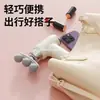 Pistola de Massagem Fascial Totalmente Automática Transfronteiriça com 3 Cabeças e 9 Cabeças Substituíveis Massageador Corporal Relaxamento para Ombro Cintura Costas Mini Massagem Especial