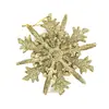 Decoración navideña copo de nieve colgante para árbol de Navidad 12 CM copo de nieve Suministros navideños copo de nieve tridimensional