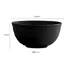 Cross-border Nordic palha de trigo 15CM casa queda-resistente grande tigela de arroz conjunto completo de comer tigela de plástico tigela de macarrão instantâneo atacado