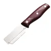 Cuchillo pelador de acero inoxidable, raspador de cocina, pelador doméstico, cuchillo de caña gruesa, cuchillo para piña, lechuga, cáscara de calabaza.