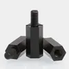 Columna Aislante Hexagonal de Nylon de Cabeza Única Blanca Negra, Espárrago de Plástico Aislado, Columna de Soporte para Placa Base PCB M2-M4