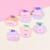 Dibujos animados lindo cerdito arándano resina accesorios de joyería divertido diy pegamento crema funda para teléfono sombrero zapatos decoración