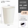 Desechable Café Leche Té Doble Capa Hueco Blanco Puro Para Llevar Embalaje Bebida Caliente Cubierta Anti-Escaldado Vaso de Papel Impresión Comercial Logotipo