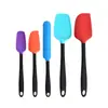 Espátula de Silicone Integrada, Resistente a Altas Temperaturas, para Confeitaria de Bolos e Espalhar