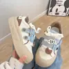 Zapatos de Plataforma 2025 Nuevos Zapatos de Pan Zapatos Feos Lindos Plataforma Zapatos Grandes Zapatos Estilo Lindo Estudiantes Mujeres Zapatos Redondos