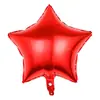 Globos de Papel de Aluminio de Estrella de Cinco Puntas de 18 Pulgadas Transfronterizos Globos de Estrella de Color Sólido Decoración de Fiesta de Cumpleaños de Papel de Aluminio Venta al Por Mayor