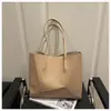 Bolso Tote de Gran Capacidad de Moda para Mujer 2026 Nuevo Casual Simple Bolso de Hombro Moda Versátil Bolso de Hombro para Viajes