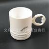 Taza de Plástico Creativa y Sencilla Estilo Inglés con Alto Valor Estético, Diseño de Bloques de Color, Nuevo Set de Tazas Dobles de Oso, Taza para el Hogar, Vaso para Enjuague Bucal del Baño