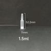 Ampolleta de 1.5ml de plástico rompible ampolleta transparente de PP de 2ml material secundario para lanzar botella de esencia en stock al por mayor