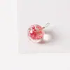 Pequeños accesorios de joyería collar pulsera material para collar diy flor seca bola de cristal flor estudiante femenina casero tejido 12mm