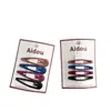 Pinza para el Pelo de Gota de Agua con Goteo de Aceite de Colores Oscuros Pinza para el Pelo Pinza para Mechones Rompidos de Niña Pinza Lateral para la Frente Accesorios para el Cabello Estilo Coreano