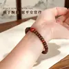 Pulseras Auténticas de Tableta de Madera de Águila, Pulseras de Sándalo Lao Shan Cortadas Directamente, Sándalo Verde Natural, Sándalo Negro, Palo de Rosa, Cuentas de Oración Budistas
