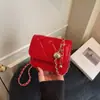 Bolsa Transversal Pequena Quadrada Feminina Texturizada Nova de Outono 2025 Design Nicho Casual Casual Personalizada Moda Bolsa de Ombro