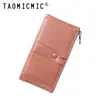 Moda Longa 80% de Desconto Design Criativo Zíper Carteira Feminina Grande Capacidade Masculina Retro Porta-Moedas Cartões Tudo-em-Um