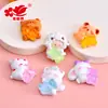 Lindo Animalito Sosteniendo Gominola Resina DIY Accesorios Niña Pegamento de Crema Diadema Pasador Parche Funda de Teléfono Móvil Decoración