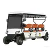 Carro Elétrico para Passeio Turístico, Carrinho de Golfe, Carro de Patrulha Turística para Campus e Áreas Cênicas, Carro Vintage para Tours em Casas, Veículo de Recepção e Transferência