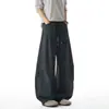Pantalones anchos estilo americano, pantalones casuales de moda para hombre 2026, corte holgado, tie-dye, fluidos, elegantes, versátiles, retro, nueva colección de otoño