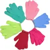 Una generación de artículos de uso diario guantes de baño de cinco dedos utensilios de baño para el baño guantes exfoliantes toalla exfoliante