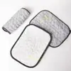 Paño para lavar platos con hilo plateado artículo bueno para la cocina toalla para lavar platos de fibra de bambú con hilo plateado doble capa engrosada paño de limpieza sin aceite para fregar cuencos portátil