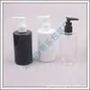 Frasco bico de pato branco 250ML, frasco pump azul, frasco de loção 250ML, frasco plástico com pump de clipe, frasco de shampoo