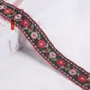 Cinta jacquard de flor de trompeta de color sólido de 3 cm, accesorio para ropa, decoración del hogar, cortinas y diversas decoraciones DIY G3622