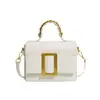 Bolsa quadrada pequena retrô da moda estilosa bolsa de ombro única casual sensação de luxo leve para ir ao trabalho bolsa de mão estilosa e moderna