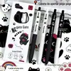 Atacado de fábrica caneta gel de pressão de alto valor de cor fofa desenho animado Sanrio secagem rápida suave caneta de ponta pincel para assinatura preta