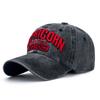 Sombrero Lavado Estilo Americano Vintage Nuevo de Primavera y Otoño Gorra de Béisbol Parasol con Letra Bordada Tridimensional de Moda para Hombre y Mujer