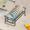 Nuevo Cesto Escurridor para Cocina Estante para Platos Gran Capacidad Conveniente para Almacenamiento y Acceso Fregadero de Acero Inoxidable Estable Impermeable No Requiere Perforación