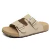 Sandalias de Plataforma Casuales con Suela Gruesa para Mujer 2026 Novedades de Verano Antideslizantes Retro de Playa con Correa Única Chanclas de Moda
