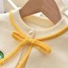 Conjunto de Falda de Punto para Niñas Estilo Primavera y Otoño 2022 Falda de Bebé Ropa para Niños Conjunto de Cárdigan Superior Suéter para Niños Pequeños