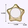 Serie de Collares Espejo de Maquillaje Estrella de Dopamina Transfronteriza para Mujer Espejo Pequeño Portátil Espejo de Maquillaje de Mano para Retoques