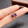 Aretes de Zafiro Azul Natural en Forma de Cruz Accesorios para Mujer Nicho de Alta Gama Joyería de Plata de Ley 925 Venta Directa de Fábrica de Joyería 4*6